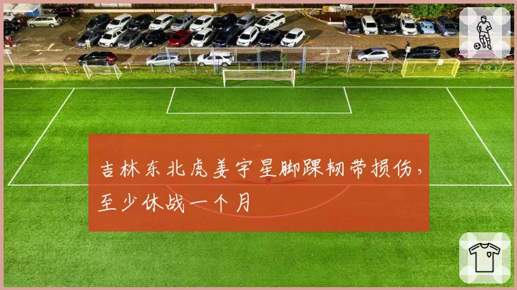 吉林东北虎姜宇星脚踝韧带损伤，至少休战一个月